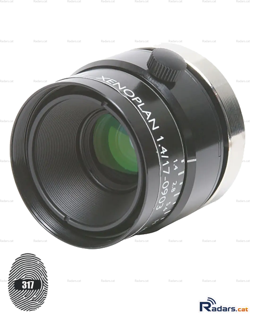 Foto Schneider-Kreuznach Xenoplan 1.4/17-0903 - Detall objectiu