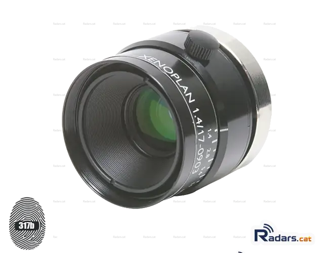 Foto Schneider-Kreuznach Xenoplan 1.4/17-0903 - Detall objectiu